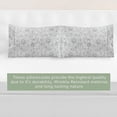 thumbnail image 3 of Set of 2 Floral Pint Pillowcases - 1500 Series Hotel Quality Microfiber, Soft and Smooth Envelope Closure - King, Paisley Gray, 3 of 6