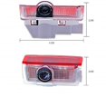 thumbnail image 2 of Luz de puerta con logotipo MB de 4 piezas, luz LED de bienvenida para puerta de coche, accesorios MB compatibles con A/B/C/E/M/GLA/GLB/GLC/GLE/GLS, 2 of 5