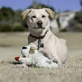thumbnail image 6 of Multipet Plush*Lamb*Chop*Dog Toy with Squeaker,1PCS White and Red, 6 of 7