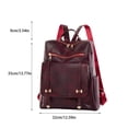 thumbnail image 2 of Maoww Fashionable Waterproof Womens Backpack Close Fitting For Comfortable Travels Secure And Anti-theft Red, 2 of 6