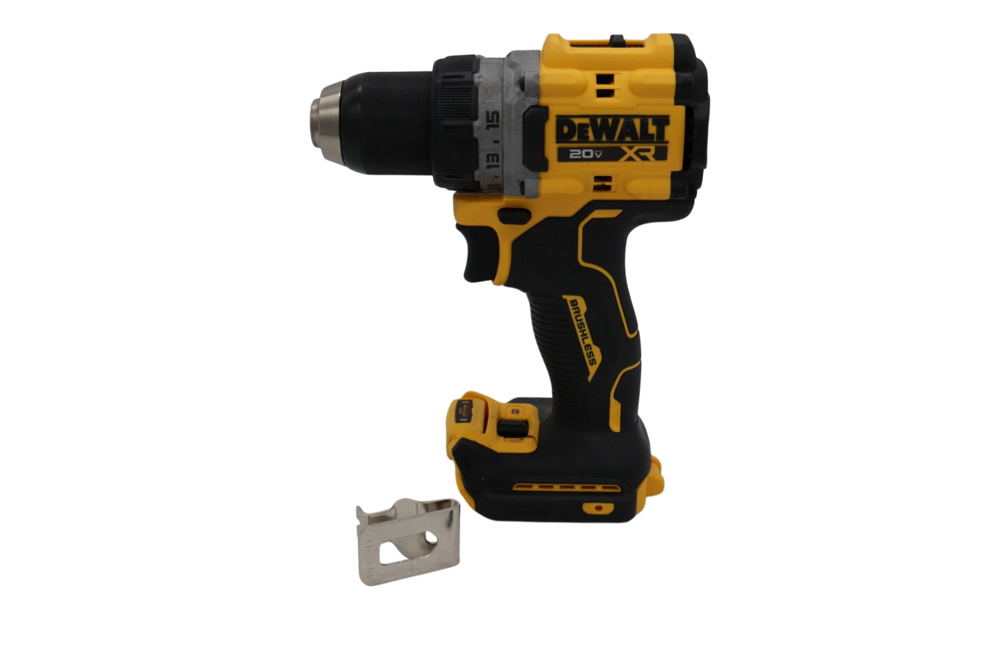 DEWALT 20V MAX XR Brushless Cordless 1/2 in. Drill/Driver Kit - Powerful 1050 UWO, Anti-Rotation Control, 2-Speed, Tool Only (DCD801B) - Battery & Charger Not Included
