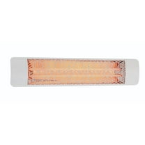 Eurofase Heating - 5000 Watt Electric Infrared Dual Element Heater-277 Voltage-White Finish-Mason Decorative Fascia