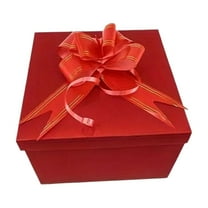 Birthday Surprise Explosion Gift Box – Creative Wedding Candy Box, Multi-Layer Folding Surprise Gift Package, Storage Boxes, Red