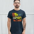 thumbnail image 3 of Tee Hunt Ford Bronco 1978 T-Shirt Free Wheelin' Off-Road Licensed Men's Novelty Shirt, Navy Blue, 5X-Large, 3 of 5