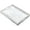 Rustic White, variant on danneibiubiu 17 Inch Rustic White Serving Tray with Handles - Large Wooden Tray for Ottoman  Breakfast in Bed  Dinner  Coffee Table - Decorative Rectangular Tray for Living Room Bedroom E