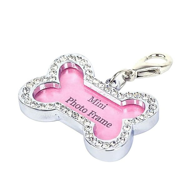 Chinatera Chinatera Pets Id Name Address Pendants Diy Dog Puppy Anti Lost Card Bone Shape Walmart Com Walmart Com