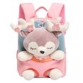 thumbnail image 1 of Bolso de dibujos animados Bolso de animal lindo Bolso de hombro de dibujos animados de alta capacidad para niños pequeños JShteea El nuevo, 1 of 9