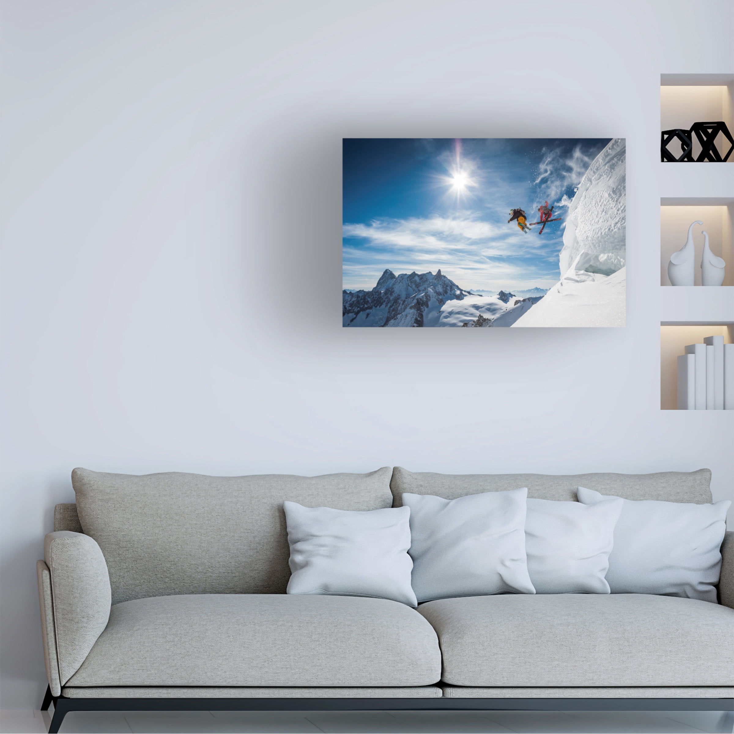 Tristan Shu 'Jumping Legends' Canvas Art