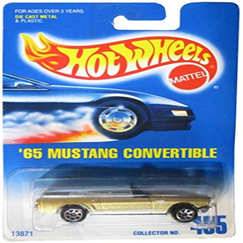 hot wheels 1965 mustang convertible