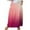 Watermelon Red, variant on Mrat Fringe Skirts for Women Women's Casual Retro Floral Skirts Linen Elastic Waist Pleated Maxi Skirt with Pockets Plus Size Skirts S-154 Watermelon Red-A M