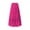 Hot Pink, variant on Womens Maxi Boho Skirt Chiffon High Waist Pleated A-Line Long Elegant Flowy Skirts Dark Blue XXL