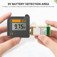 thumbnail image 4 of Refiador de Probador de Batería Digital Universal para Todas Las Baterías C, AA, AAA, D, N, 9V 6F22 Y 1.5V ELOPO ELOCTRICO DE LA CELDA DEL BOTON, 4 of 6