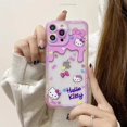 Sanrio Cartoon Clear Hello Kitty Cat Apple Iphone 12 11 13 Pro Max Case