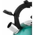 thumbnail image 4 of walmart Basics Bouilloire en Acier Inoxydable, 2.4-Quart, Turquoise, 4 of 4