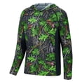 thumbnail image 5 of BASSDSASH Men's UPF 50+ Lightweight Hunting Camo Hoodie Quick Dry Performance Long Sleeve Fishing Shirt with Hood FS30M, 5 of 6