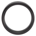 thumbnail image 2 of Black Titanium Size 8 8mm Polished Beveled Band Ring With Black Carbon Fiber Inlay, 2 of 2