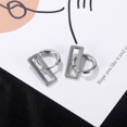 thumbnail image 2 of Vogem Geometric Earrings For Women Stainless Steel Dainty Silver Earrings Pendant Earrings Jewelry, 2 of 3
