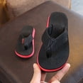 thumbnail image 6 of lnmuld Kids Platform Flip Flops Unisex Lightweight Non Sandals for Boys Girls Beach Pool Shower Size:11, 6 of 9