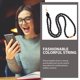 thumbnail image 3 of unbranded Lanyard Negro Para Móvil Con Y Cómodo Para Colgar Y Decorar, 3 of 8