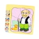 thumbnail image 2 of Rompecabezas de madera para niños pequeños, preescolar, educativo y de aprendizaje. Hombres, 2 of 9