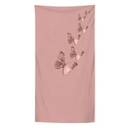 Jikolililili Fly Butterfly Beach Towel for Girls Boys Men Women, Butterfly Bath Towel Print 31.5" x 63" Pool Towel Quick Dry Butterfly Towel on Discount