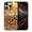 Gold Glitter Sparkle With Black Yellow Glitter Leopard, variant on WIRESTER Shockproof Soft Rubber Cover Case for Apple iPhone 16 Pro Max 6.9" 2024, Gold Glitter Sparkle With Black Yellow Glitter Leopard