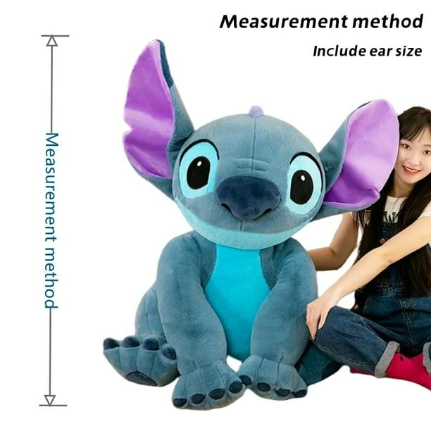 Disney-peluche de Lilo & stitch de tamaño gigante para niños, de dibujos animados muñeco de peluche, Kawaii, Animal, pareja, almohada para dormir, juguete suave, regalo