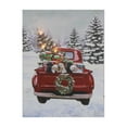 thumbnail image 1 of Toile Murale À Led, Camion Rouge, 1 of 4