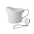 thumbnail image 1 of Portmeirion Sophie Conran White Mini Sauce Jug and Ladle Set, 1 of 4