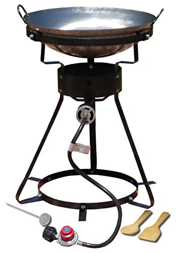 King Kooker 1265BF3 Portable Propane Outdoor Deep Frying/Boiling Package with 2 Aluminum Pots 