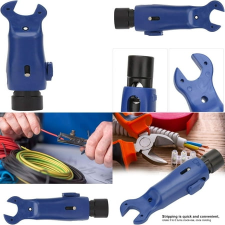 

High-Quality Professional Hex Head Electrical Wire Stripping Pliers - Superior Durable and Efficient RG59/6 Coaxial Cable Stripper for Precise and Accurate Results - Included Essential Ha