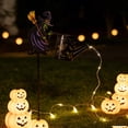 thumbnail image 6 of EBCUE Solar Watering Can with Lights Outdoor Garden Decor Cute Witch Shaped Hook Gardening Gifts for Family Women Solar Lights for Garden Patio Yard Lawn Backyard Halloween Decorations, 6 of 6