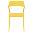 thumbnail image 4 of 32.75" Yellow Solid Patio Dining Chair, 4 of 8