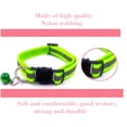 thumbnail image 4 of (12 colores) Collar reflectante para gatos, collar antiahogo para gatitos con cascabel, collar ajustable para gatos, accesorio para gatos y mascotas, 4 of 5
