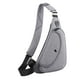 thumbnail image 4 of Bolso de pecho para hombre, bolso bandolera de gran capacidad, bolso de mano, bolso, mochila de hombro para Gris, 4 of 8