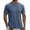 Blue—Mens T-Shirts, variant on BVOFAR Men's Big and Tall T-Shirts Quick Dry Breathable Athletic Shirts Short Sleeve Performance Tees Gym Workout Running Shirt Navy XXXL