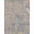 thumbnail image 2 of Pasargad Home Modern 8' x 10' Hand-Knotted Silk & Wool Area Rug in Light Gray, 2 of 6