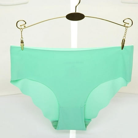 

Smooth Sexy Women Seamless Underwear Panties Briefs Invisible Lotus Leaf Rim Brief