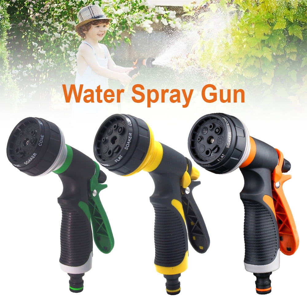 Willstar 8 Function Garden Water Spray Gun Hose Pipe Plant Watering