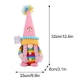 thumbnail image 4 of Muñeca decorativa HUOGUO Rainbow Dwarf, colorida, 32 cm, 4 of 4