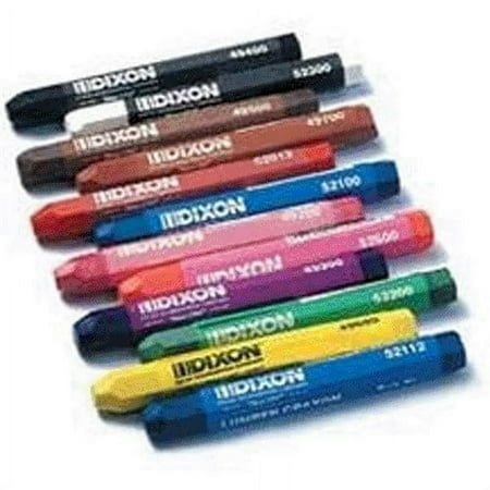 Crayon Lumber Yellow Extruded,No 49600, Dixon Ticonderoga