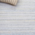 thumbnail image 6 of Safavieh Rag Rug Ace Striped Cotton Area Rug, Ivory/Gray, 5' x 8', 6 of 10