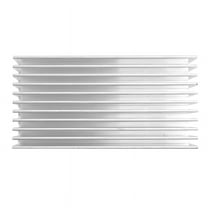 Silver Tone Aluminium Radiator Heatsink Heat Sink 100x50x30mm