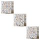thumbnail image 5 of Cateissary Juegos de cortinas de ducha azules a prueba de agua Protección de privacidad Textura fina Ducha de flores de color agua YL456-4 180cm Type1 NO1, 5 of 6