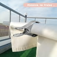 thumbnail image 4 of Grandes Pinces à Serviettes en Acier Inoxydable pour Chaises de Plage, 4 of 8