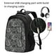 thumbnail image 2 of Easygdp Snake Mochila para Laptop de Viaje con Puerto USB, Mochila para Laptop con Puerto de Carga USB para Mujeres y Hombres, 2 of 7
