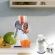 thumbnail image 1 of 3 In 1 Multifunctional Vegetable Cutter Slicers Hand Roller Type Drum Vegetable Cutter With 3 Blades Removable Easy To Clean, 1 of 9