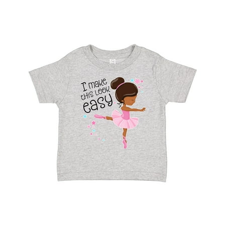 

Inktastic I Make This Look Easy- Ballerina Dancing Boys or Girls Toddler T-Shirt