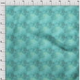thumbnail image 4 of oneOone Rayon Royal Blue Fabric Abstract Sewing Craft Projects Fabric Prints By Yard 56 Inch Wide, 4 of 4