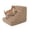 Blue, variant on PETMAKER Washable 3-Step Microfiber Pet Stairs with Removable Zippered Microfiber Cover, Gray